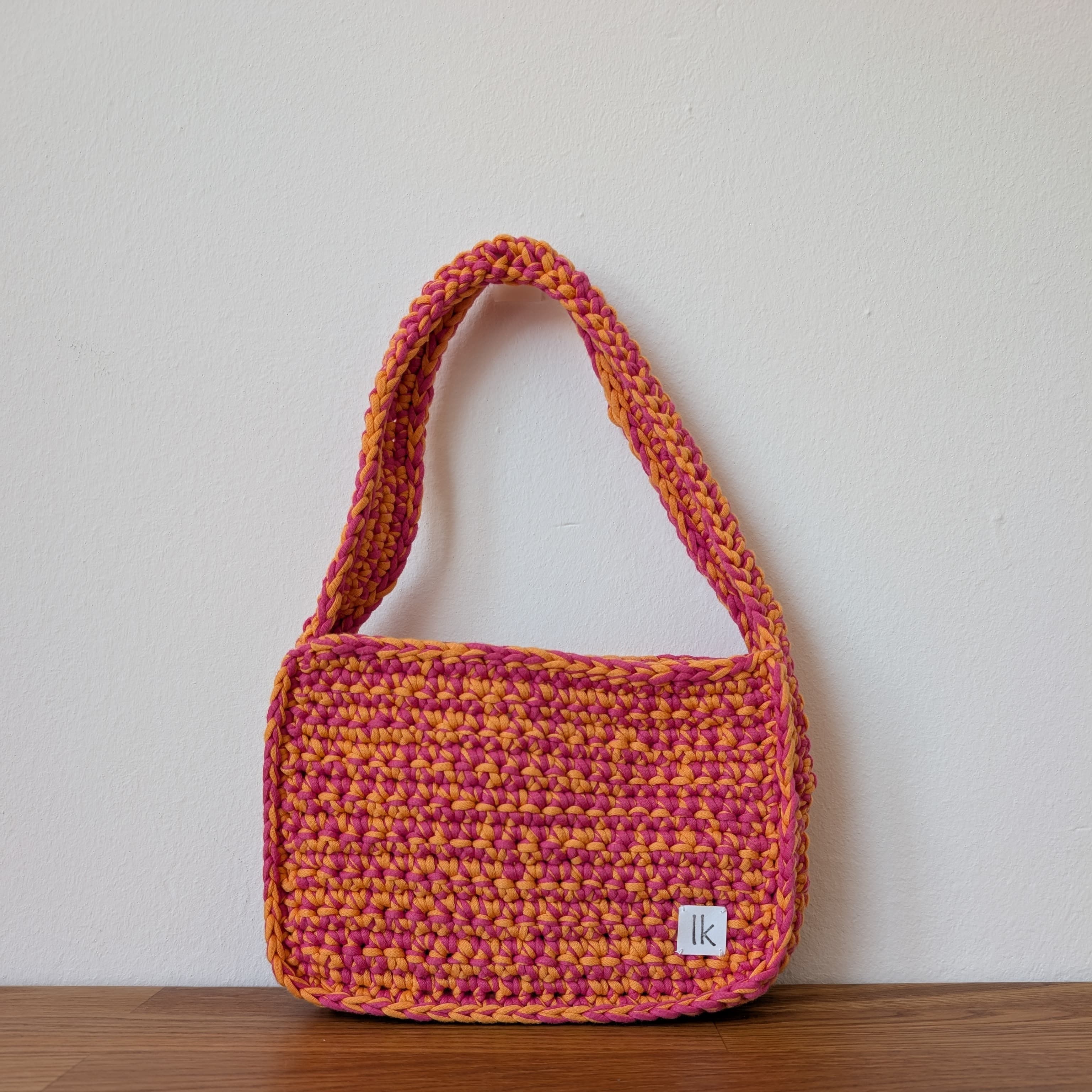 Lotta Bag Pink+Orange 1