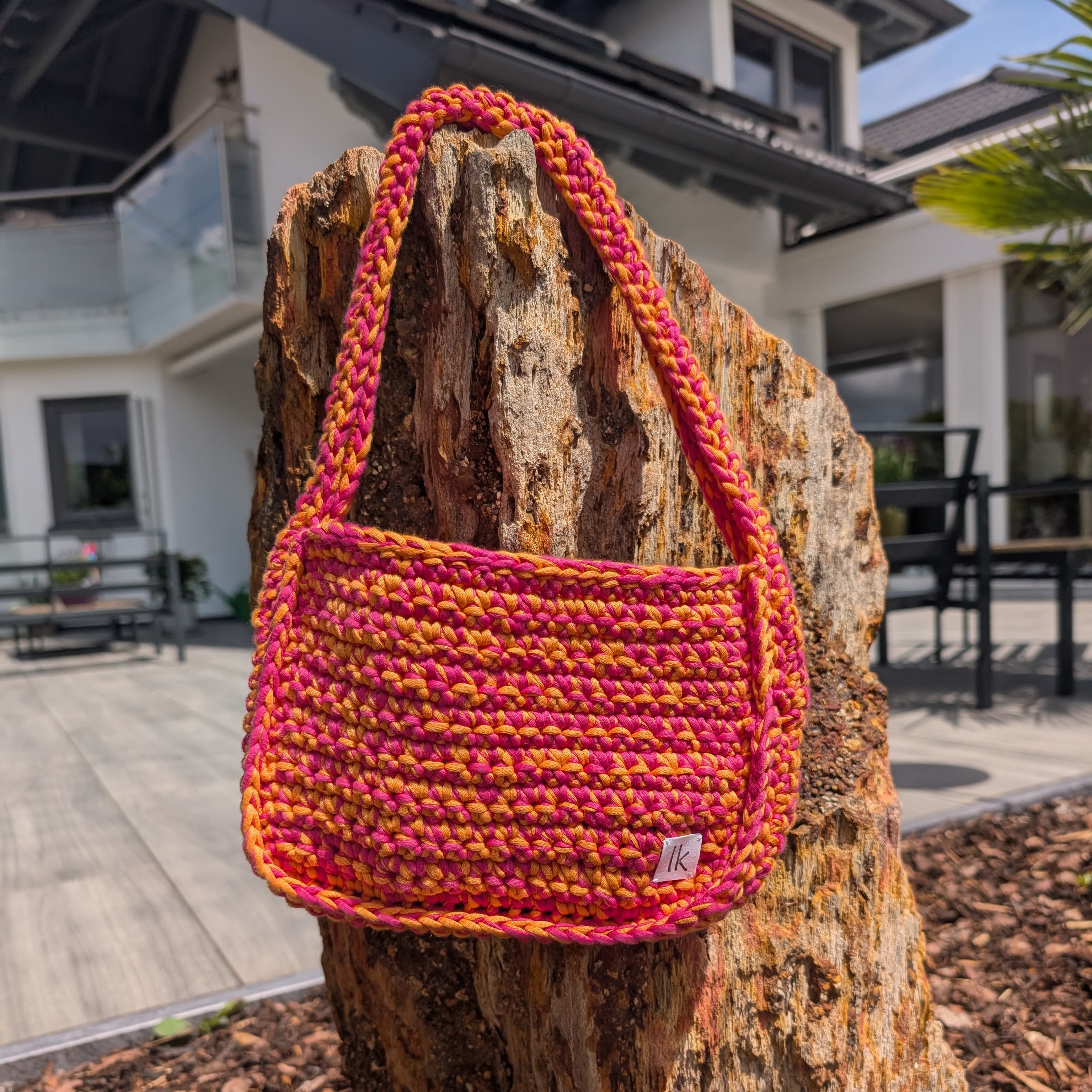 Lotta Bag Pink+Orange 3